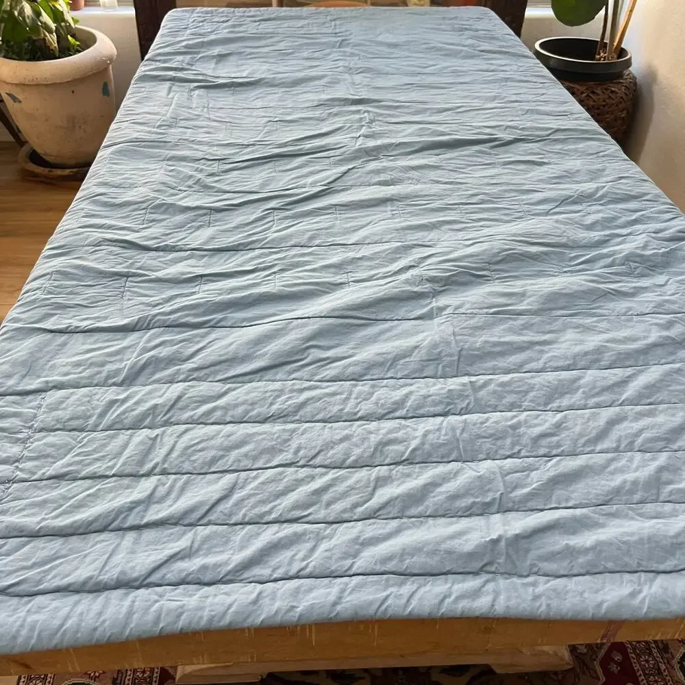 Circo Twin Quilt 100% Cotton Kids All Sports Blue Patchwork